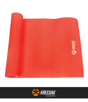 KREEDAK Exercise Yoga mat for Women and Men with Free Carry Strap and Yoga mat Cover with Anti Slip Texture.