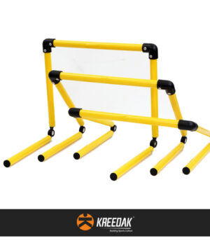 KREEDAK’S Height Adjustable Hurdles Speed Training Jumping Hurdle Pack.